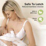 Reusable Bamboo Nursing Pads with Wash Bag