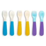 Munchkin Color Changing Toddler Forks and Spoons Set