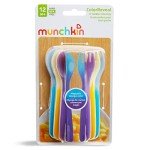 Munchkin Color Changing Toddler Forks and Spoons Set