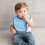 Water Resistant Bib Set for Boys - 10 Pack