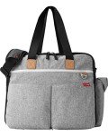 Skip Hop Iconic Duo Weekender Diaper Bag, Grey