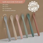 Soft Silicone Feeding Spoons Set for Infants