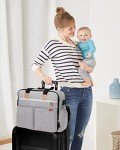 Skip Hop Iconic Duo Weekender Diaper Bag, Grey