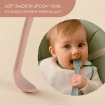 Soft Silicone Feeding Spoons Set for Infants