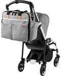 Skip Hop Iconic Duo Weekender Diaper Bag, Grey