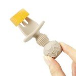 PandaEar Silicone Baby Feeding Utensils Set