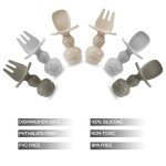 PandaEar Silicone Baby Feeding Utensils Set