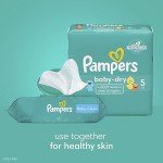 Pampers Baby-Dry Size 1 Disposable Diapers, 120 Count