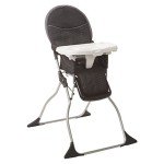 Cosco Simple Fold Deluxe High Chair - Black Arrows