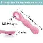 Silicone Chew Spoon Set for Babies & Toddlers
