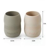 PandaEar Silicone Baby Feeding Set - 2 Pack