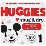 Huggies Snug & Dry Baby Diapers, Size 1