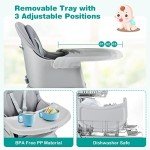 8-in-1 Convertible Baby High Chair and Booster