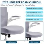 Ergonomic High-Back Office Chair with Adjustable Support