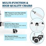 Ergonomic High-Back Office Chair with Adjustable Support