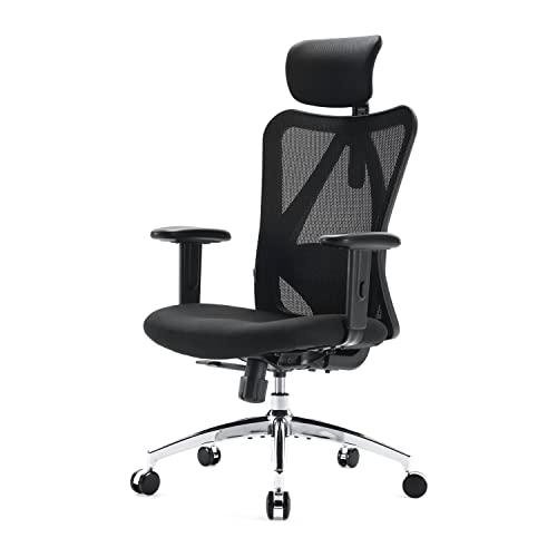 Sihoo Ergonomic Adjustable Office Chair - Black