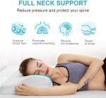 Ergonomic Cervical Memory Foam Neck Pillow