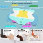 Contour Memory Foam Cervical Pillow for Pain Relief