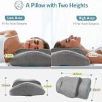Memory Foam Contour Neck Pillow for Pain Relief