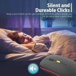 Rechargeable RGB Wireless Optical Mouse for PC/Laptop