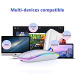 Rechargeable RGB Wireless Optical Mouse for PC/Laptop