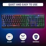 KLIM Chroma Wireless RGB Gaming Keyboard for All Devices