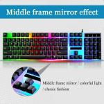 Ergonomic RGB Gaming Keyboard and Mouse Combo