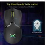 Delux M800PRO RGB Wireless Ergonomic Gaming Mouse