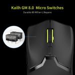 Delux M800PRO RGB Wireless Ergonomic Gaming Mouse