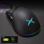 Delux M800PRO RGB Wireless Ergonomic Gaming Mouse
