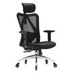 Ergonomic Office Chair with Adjustable Headrest and Armrests