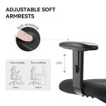 Ergonomic Office Chair with Adjustable Headrest and Armrests