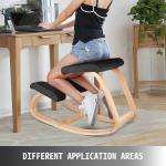 Ergonomic Kneeling Chair with Cushion and Rocking Base