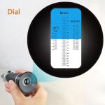 Honey Refractometer: 58-90% Moisture Tester