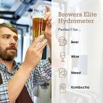 Brewer's Elite Hydrometer for Beer, Wine, Mead, Kombucha