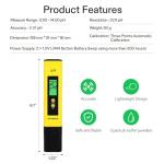VIVOSUN Digital pH Meter for Home Brewing