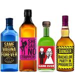 Funny Bachelor Party Alcohol Labels and Supplies
