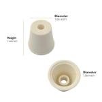 Twin Bubble Airlock and Carboy Bung Set