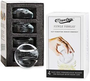 Masontops Pickle Pebble Fermentation Weights Set