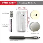 Sourdough Starter Kit with Feeding Band & Thermometer