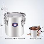 Seeutek 50L Stainless Steel Alcohol Distiller Kit