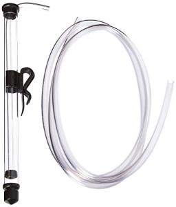 Mini Auto-Siphon with Hose and Clamp Setup