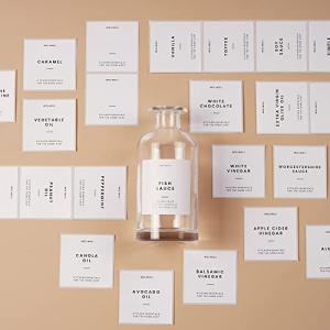 MoliMoli Minimalist Kitchen and Pantry Label Set