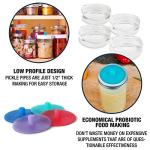 Dishwasher-Safe Silicone Pickle Pipes for Fermentation