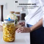 Dishwasher-Safe Silicone Pickle Pipes for Fermentation