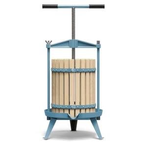Vintage 18L Fruit Wine Press with Wooden Frame