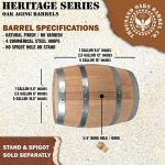 1 Gallon Oak Barrel for Home Brewing & Aging