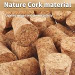 20 Pack Wooden Corks for Wine and Beer