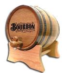 Engraved 5 Liter Bourbon Barrel Whiskey Aging