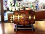 Premium Oak 3L Aged Whiskey Barrel Dispenser